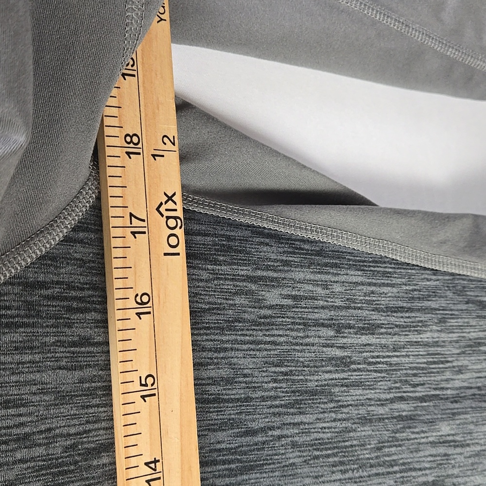 Adidas Climalite Pullover Women's Gray Heather 1/4 Zip Top Sz M - Picture 11 of 11